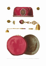 Solntsev, Fyodor Grigoryevich - Cap of Tsarevich Dmitry. From the Antiquities of the Russian State