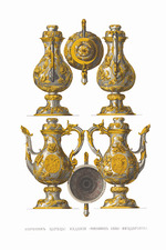 Solntsev, Fyodor Grigoryevich - Jug of Tsarina Evdokiya Feodorovna Lopukhina. From the Antiquities of the Russian State