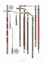 Solntsev, Fyodor Grigoryevich - Chekans. From the Antiquities of the Russian State