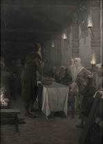 Malmström, August - Frithiof's Saga: Frithiof at the court of King Ring