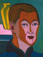 Kirchner, Ernst Ludwig - Self-Portrait