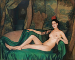 Zuloaga y Zabaleto, Ignacio - Madame Souty reclinada en un Sofa (Madame Souty) 