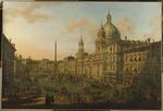 Bellotto, Bernardo - The Piazza Navona in Rome