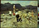 Kasatkin, Nikolai Alexeyevich - The Poor, Picking up Pieces of Coal