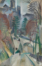 Delaunay, Robert - Paysage de Laon 