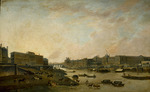 Demachy, Pierre-Antoine - L'Hôtel de la Monnaie et le Louvre, vus du Pont-Neuf