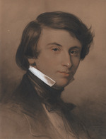 Devéria, Achille - Portrait of Alfred-Victor, Comte de Vigny (1797-1863)
