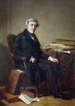 Couture, Thomas - Portrait of Jules Michelet (1798-1874) 