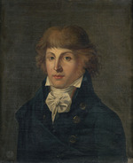 Anonymous - Portrait of Louis Antoine de Saint-Just (1767-1794)