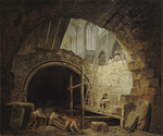 Robert, Hubert - Looting of Royal Tombs in Saint-Denis Basilica, October 1793