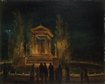 Robert, Hubert - The temporary Mausoleum of Jean-Jacques Rousseau