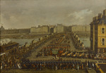 Bertaux, Jacques - The imperial procession on the way to the coronation ceremony on December 2nd, 1804