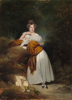 Winterhalter, Franz Xavier - Portrait of Grand Duchess Sophie of Baden (1801-1865)