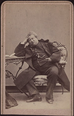 Helm, Amand - The author Alexandre Dumas père (1802-1870)