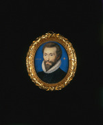 Oliver, Isaac - Portrait of the poet John Donne (1572-1631)