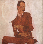 Schiele, Egon - Portrait of Arthur Roessler