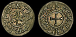 Numismatic, West European Coins - Denier of Charles the Bald