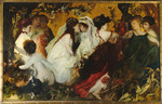 Makart, Hans - Modern Amoretti, Triptych, right panel