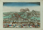 Anonymous - Perspective view of the Siege and Bombardment of the City of Lyon in October 1793