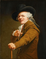 Ducreux, Joseph - Self-portrait of the artist in the guise of a mocker