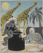 Heine, Thomas Theodor - The colonies cannot flourish under the German government, because the ink dries up too quickly in the tropics
