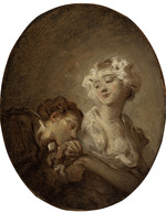 Fragonard, Jean Honoré - The coquette and the youth