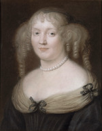 Nanteuil, Robert - Portrait of Marie de Rabutin-Chantal, Marquise de Sévigné (1626-1696) 