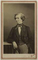 Photo studio Nadar - Portrait of the composer Hector Berlioz (1803-1869)