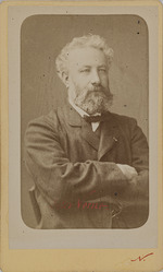 Photo studio Nadar - Portrait of Jules Verne (1828-1905)