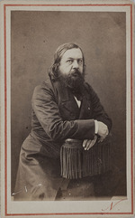 Photo studio Nadar - Portrait of the poet Théophile Gautier (1811-1872)