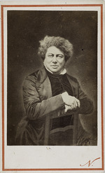 Photo studio Nadar - The author Alexandre Dumas père (1802-1870)