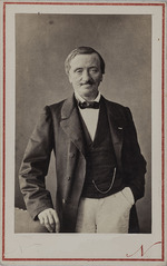 Photo studio Nadar - Portrait of the composer Antoine Elwart (1808-1877)