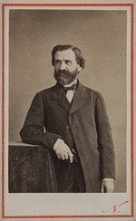 Photo studio Nadar - Portrait of the Composer Giuseppe Verdi (1813-1901)