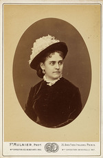 Mulnier, Ferdinand - Portrait of the opera singer Anna de Belocca, née de Bellokh
