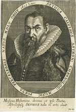 Bry, Theodor de - Portrait of the composer Sethus Calvisius (1556-1615)
