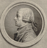 Moreau the Younger, Jean Michel, the Younger - Portrait of the cellist and composer Jean-Baptiste Sebastien Bréval (1753-1823) 