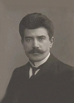 Anonymous - Portrait of the composer Reinhold Moritzevich Glière (1875-1956) 