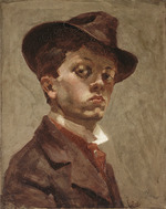 Dufy, Raoul - Self-portrait with a soft hat