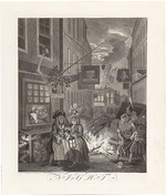 Hogarth, William - Night, From the Series The Four Times of the Day