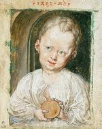 Dürer, Albrecht - The Christ child holding the orb