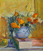 Bonnard, Pierre - Renoncules au vase bleu