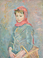 Morisot, Berthe - Fillette portant un panier 