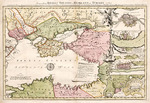 Anonymous - A military map depicting Russo-Turkish War of 1735-1739