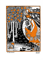 Dearmer, Mabel - The Frog Princess. Illustration from the book The Parade by Gleeson White