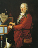 Candido, Francesco Saverio - Portrait of the composer Domenico Cimarosa (1749-1801)