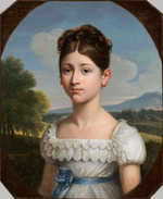 Fabre, François-Xavier Pascal, Baron - Portrait of Caroline Scitivaux (1800-1882)