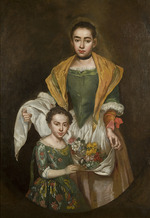 Ceruti, Giacomo Antonio - Portrait of two girls (The two sisters)