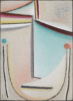 Javlensky, Alexei, von - Abstract Head: Pink-Light Blue 