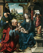 Cleve, Joos van - The Adoration of the Magi (Triptych, Central panel)