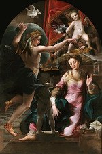 Mazzola Bedoli, Girolamo - The Annunciation